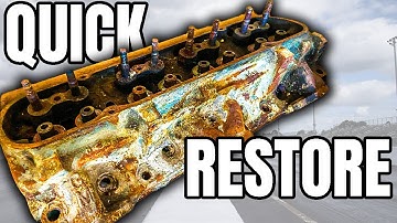 From Rusty to Trusty: Cast Iron Muscle Car Cylinder Head Restoration
