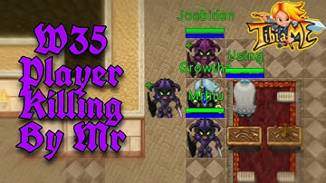 Tibiame W35 Player Killing By Mr (Denis Lvl 207, Growthz Lvl 203, Adaoojr Lvl 186 TOT)