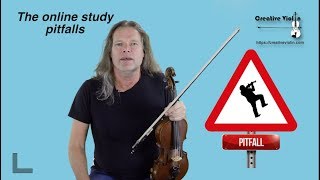 Pros and Cons of following violin lessons ONLINE