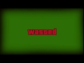 GTA 5 Wasted Green Screen
