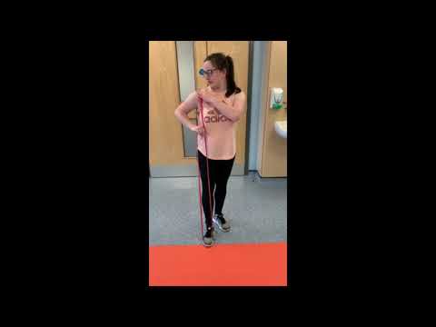 Symptom Modification Exercise Shoulder Depression With Band