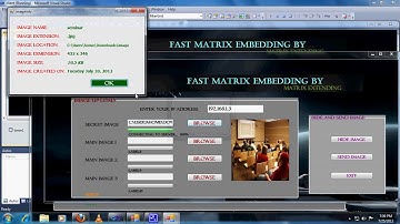 Fast Matrix Embedding by Matrix Extending in Dotnet