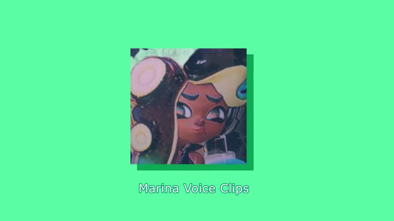 Marina Voice Clips - Splatoon 2 - YouTube