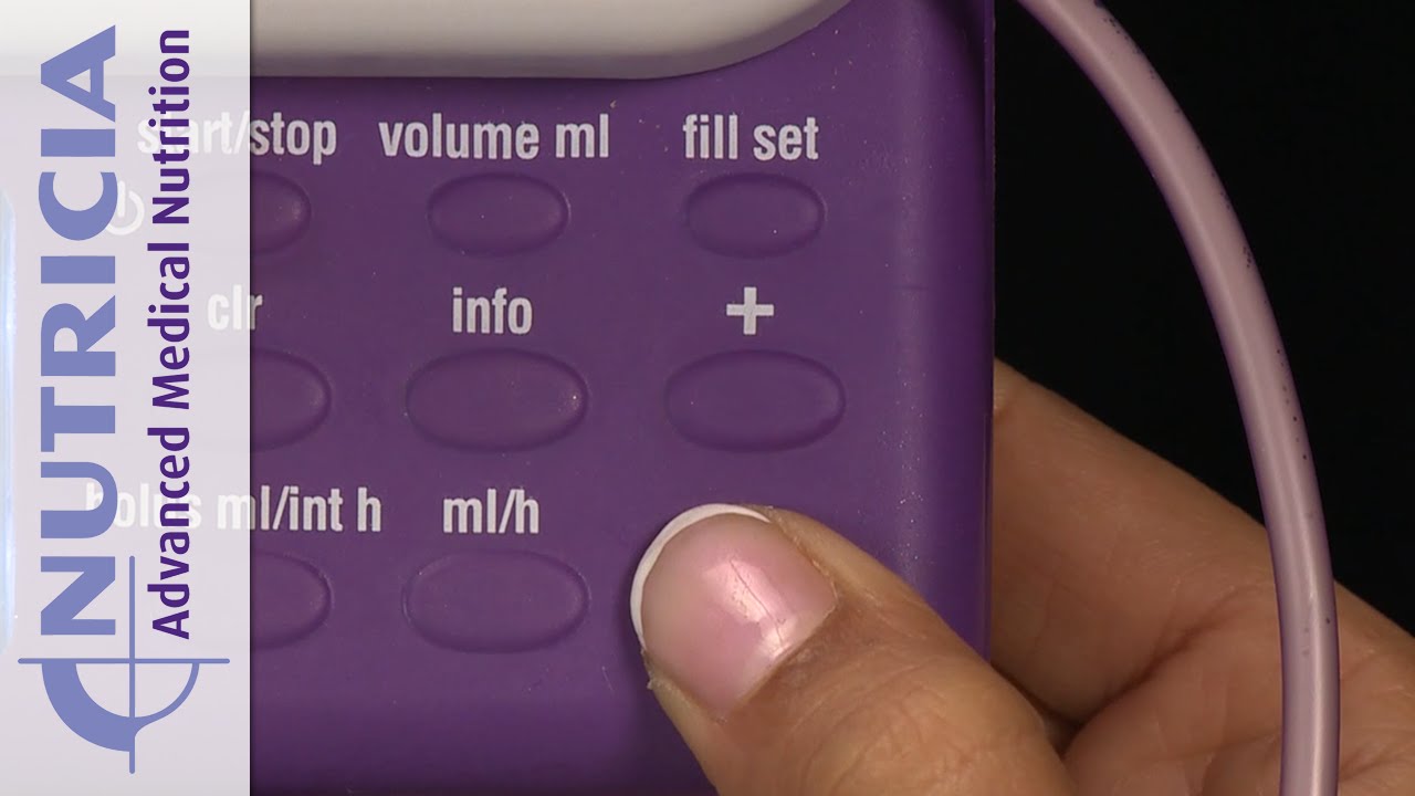 Einrichtung der Flocare Infinity+ Ernährungspumpe | Nutricia