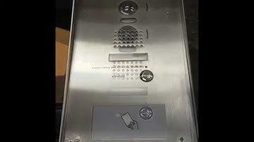 Aiphone IS-DVF-HID with the Paxton P38 Reader