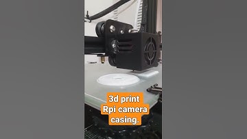 Raspberry pi camera casing. #3dprinting #raspberrypi