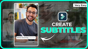 How to create Ali Abdaal Subtitles in Filmora 12 🔥