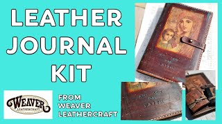 Weaver Leather Journal Kit with Image Transfer