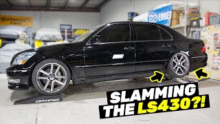 DO NOT SLAM Your Lexus LS430  Proper SUSPENSION UPGRADE