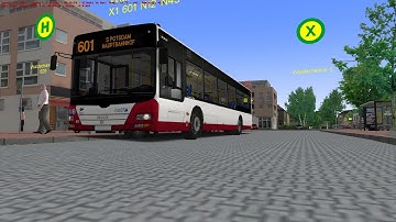 Omsi 2 - Berlin X10 - Line 601 - MAN Lion