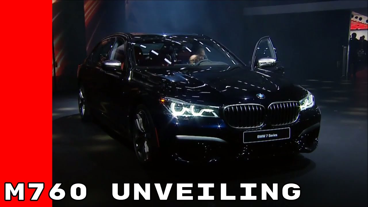 2018 BMW M760 7 Series Unveiling At Detroit Auto Show ...