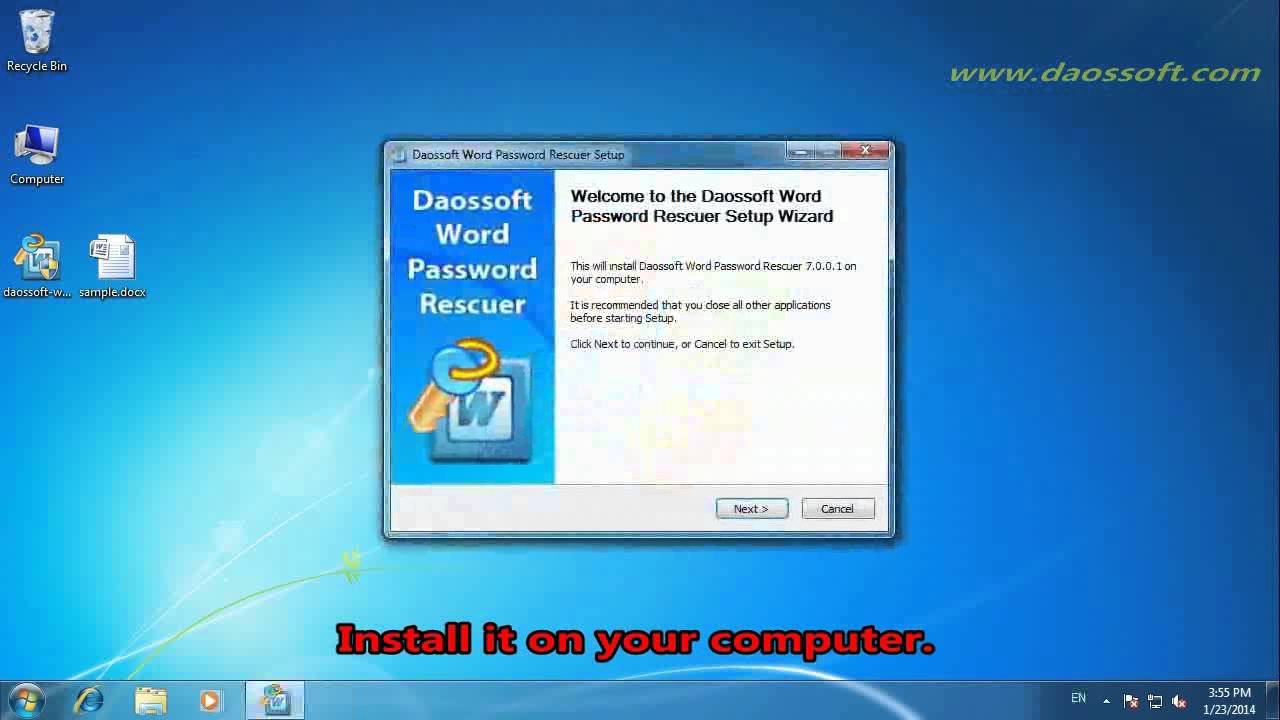 ms word 2007 password recovery
