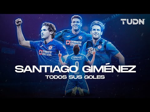 ¡TODOS LOS GOLES de Santiago Giménez en Cruz Azul! | TUDN