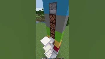 🎯 Minecraft Arrow Shot Practice Tower Build Hack! 🏹  #minecraft #gaming #shorts #tutorial