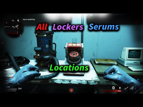 COD Cold War | Fire Base Z Easter Egg Step 1 | How To Find All Locations Of The Lockers and Serums |