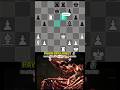 PAWN BRILLIANCY 💀  #chess #gukesh #magnuscarlsen #hikaru  #brilliantmove  #shorts