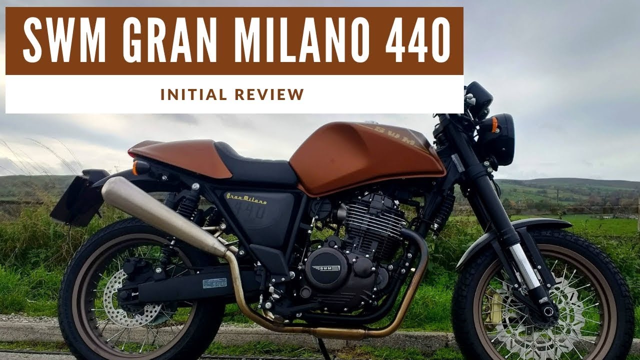 2018 SWM Gran Milano 440 Motorcycle Review - A Modern Classic Cafe Racer