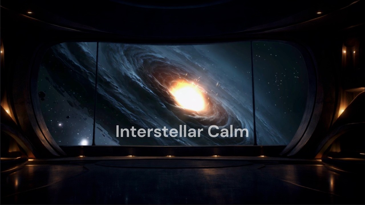 Brown Noise and Interstellar Observation Deck for Deep Sleep & Focus | 6 Hours