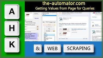 Webscraping with AutoHotkey to obtain values for Behavioral Targeting