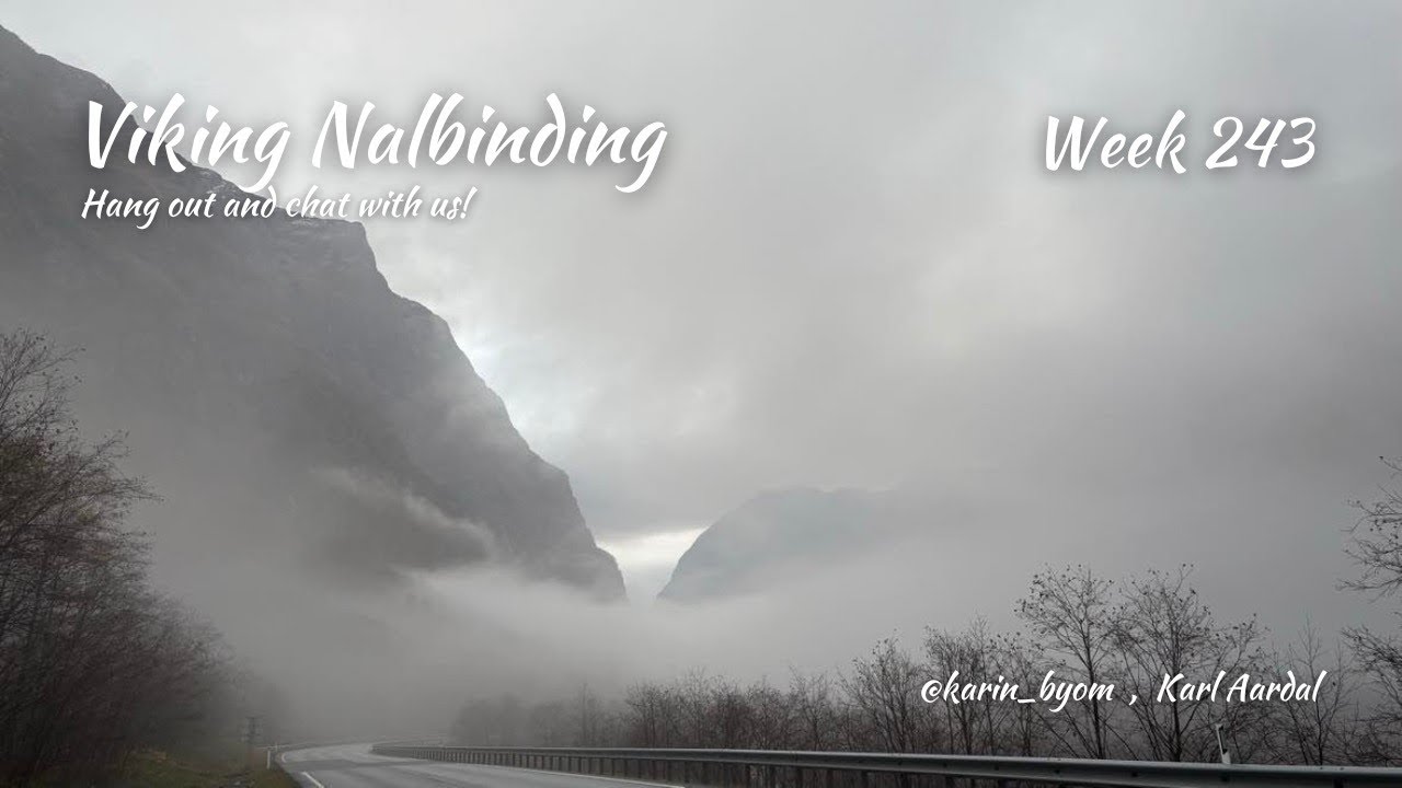 Viking Nalbinding with Karin & Karl; Week 243