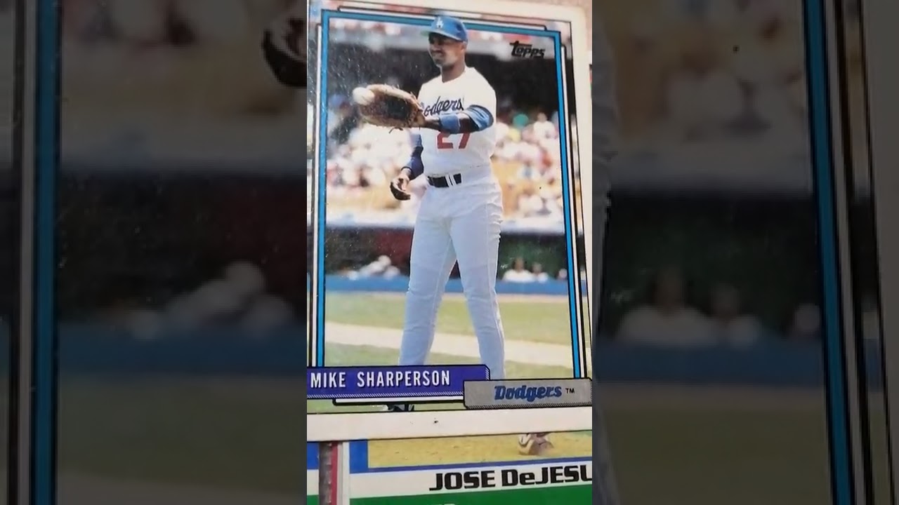 Mike Sharperson Baseball # 627