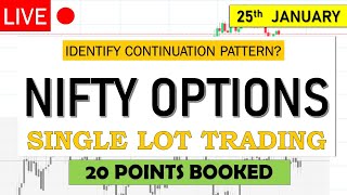 20 Points Captured | Nifty Live Trading | Stock Studio