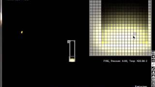 Powder Toy tutorial: Fireworks Gun screenshot 3