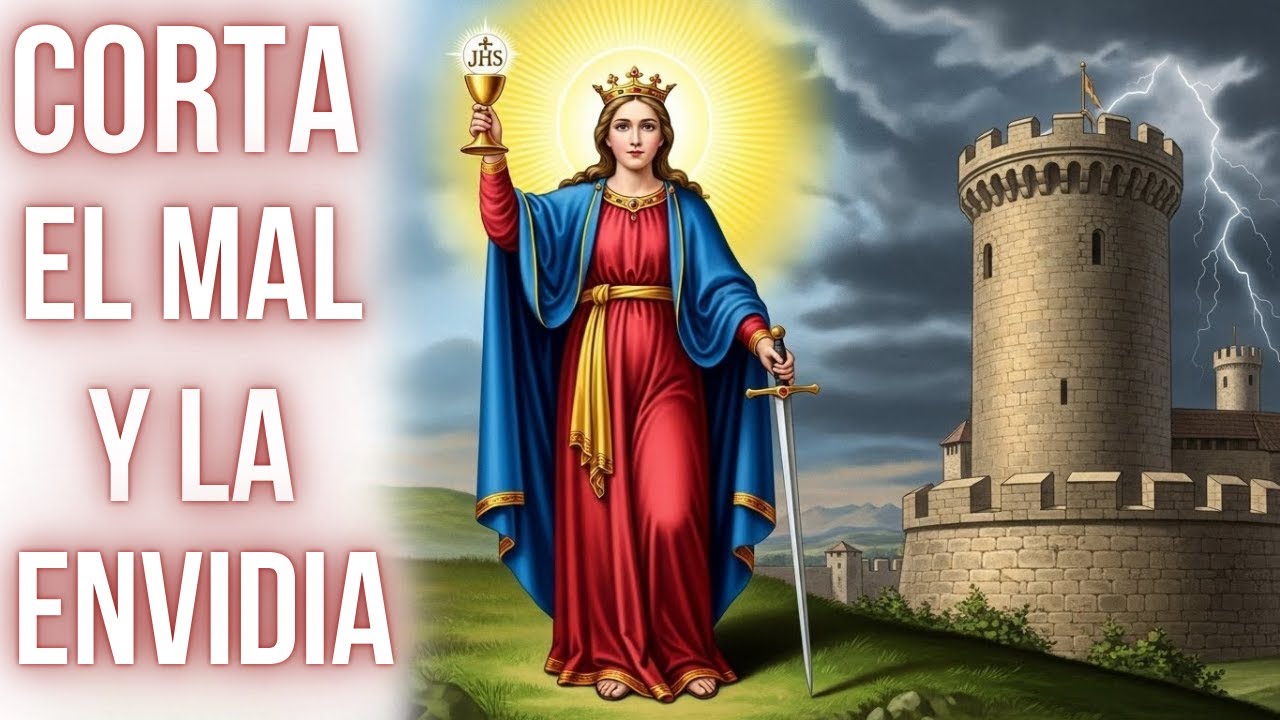 Santa Bárbara: Corta con tu Espada a Quien me Desea Mal y Saca la Envidia (Día 1)