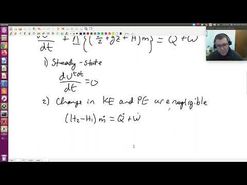 Energy and Entropy Balance in Open System Example 1 (Chapter 6, Problem 1)