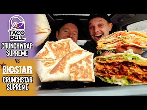 Taco Bell's $8 Crunchwrap Supreme vs. Big Star's $12 Crunchstar Supreme