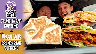 Taco Bell's $8 Crunchwrap Supreme vs. Big Star's $12 Crunchstar Supreme