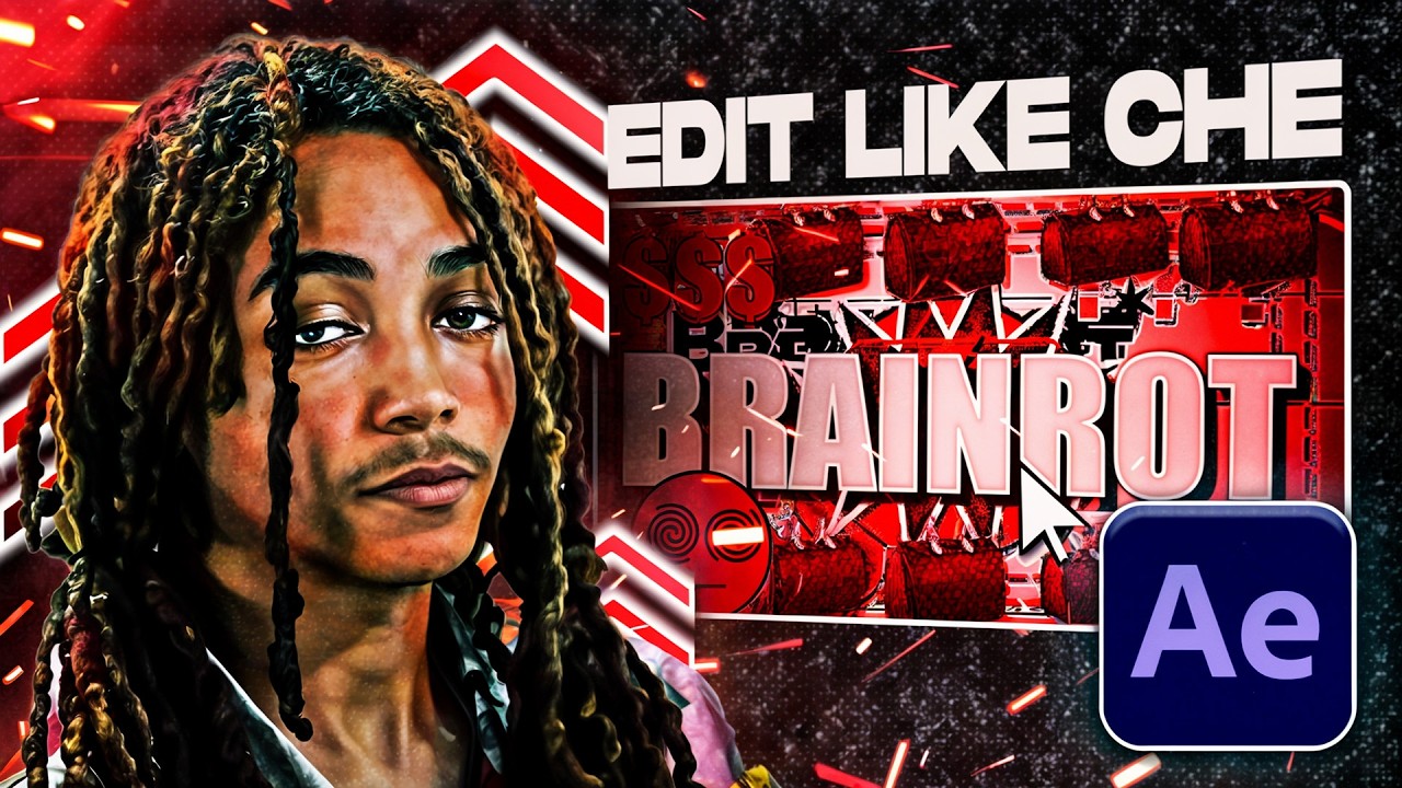 HOW TO MAKE BRAINROT TEXT VISUALIZER Effect Like CHE in After Effects !