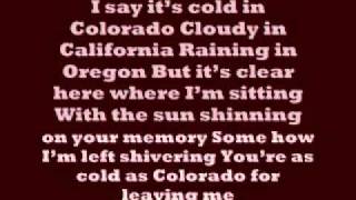 Kyle Park-Cold in Colorado chords