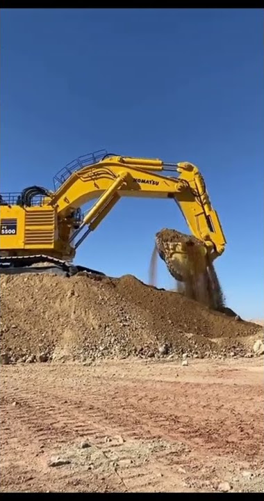large excavator Komatsu PC5500.PC8000.face to Terex Liebherr Cat Hitachi Volvo Hyundai Sany Zoomlion