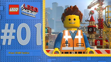 The LEGO Movie Videogame - Gameplay Walkthrough Part 1 - Good Morning City! [PS3]
