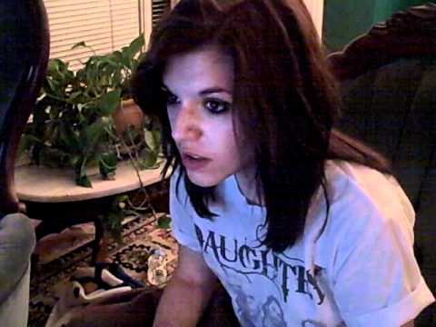 My girlfriend Brittany playing Call Of Duty Modern...