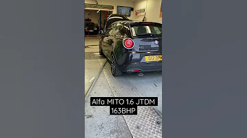Alfa MITO 1 6 JTDM 160 BHP On Rolling Road Car Shorts Tuning Alfa 