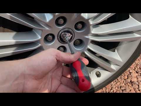 How to replace your wheel centre caps (Jaguar XJ)