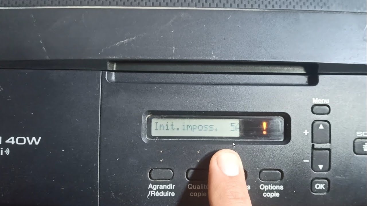 init.imposs.5A  voir depistage des pannes et entret normal du guide utilisat brother dcp-j140