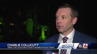 Jackie Pascale live in Guilford County with updates on voter turnout and what's on the ballot