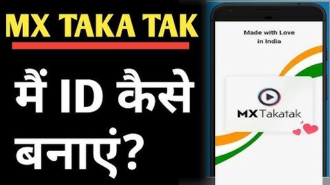 mx taka tak me id kaise banaye | mx taka tak par account kaise banaye | create id on mx taka tak app