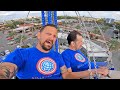 We Did The Amazing Race Orlando 2022! | 450 Foot Tall Swings, Water Slides, Challenges &amp; More!