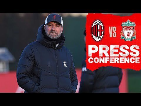 Liverpool's Champions League press conference | Milan vs Liverpool