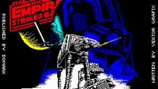 Star Wars Ii The Empire Strikes Back Zx Spectrum