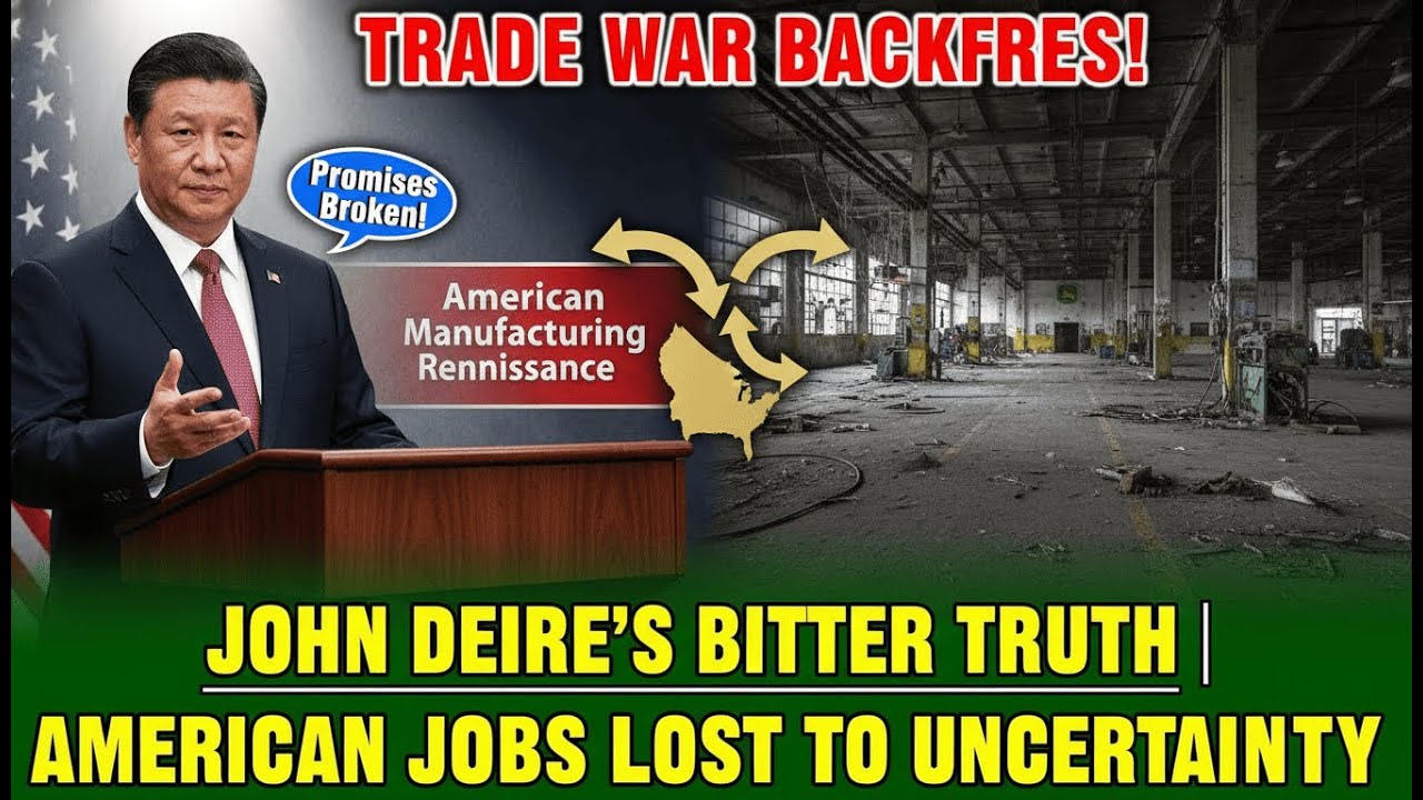 ALERT: John Deere ESCAPES The US for Mexico — The Global Supply Chain Crisis Worsens