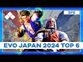 Street fighter 6 top 6 evo japan 2024 day 3