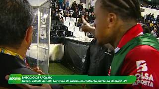 Luizão, jogador do CRB, é alvo de racismo em partida contra o Operário - 10/09/2026