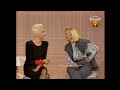 Raffaella Carrà intervista Mariangela Melato a Domenica in 1986/1987