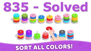 Color Hoop Stack - Level 835