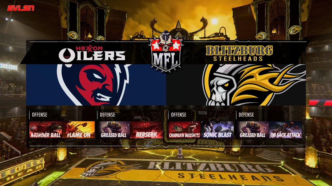 MFL WildCard Game Hexxon Oilers vs Blitzburg Steelheads Monday Night Football